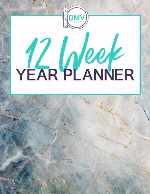 12 Week Year Planner